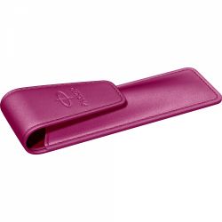 Etui Piele Parker Basic Pink - 2 piese