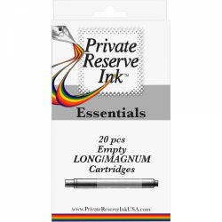 Set 20 Cartuse Long Size International Goale Reincarcabile Private Reserve Ink Essentials