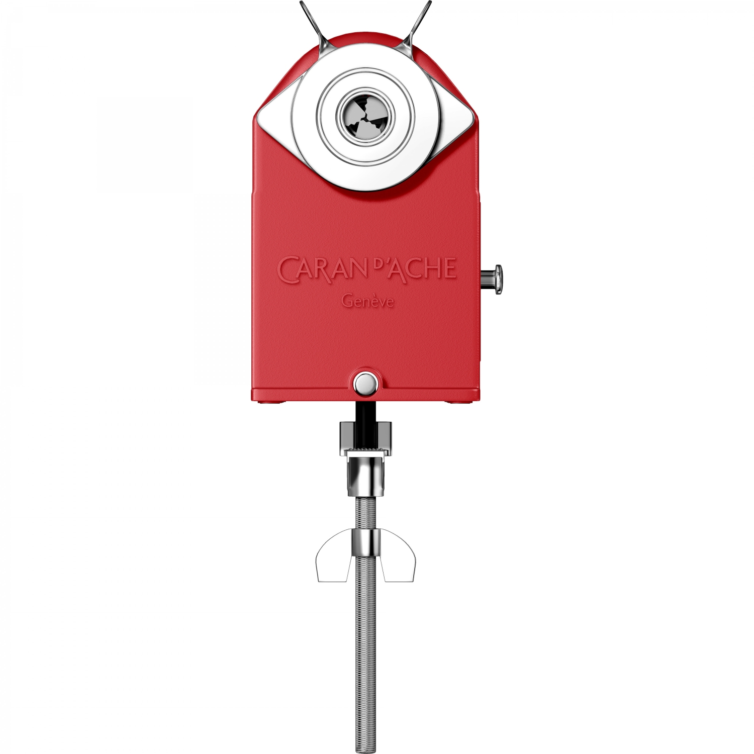 Imagine Produs Ascutitoare cu Cilindru si Manivela Caran dAche Metal Sharpener Red