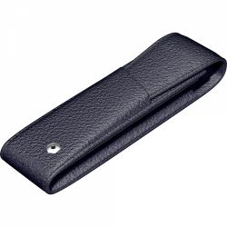 Etui Piele Caran dAche Crest Navy - 2 Piese