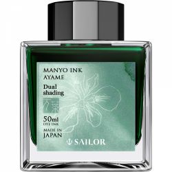 Calimara 50 ml Sailor Manyo Dual Shading Ayame Green