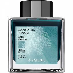 Calimara 50 ml Sailor Manyo Dual Shading Hinoki Turquoise