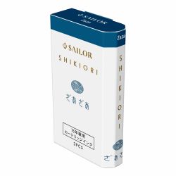 Set 3 Cartuse Standard Size Proprietar Sailor Shikiori Zaza Blue