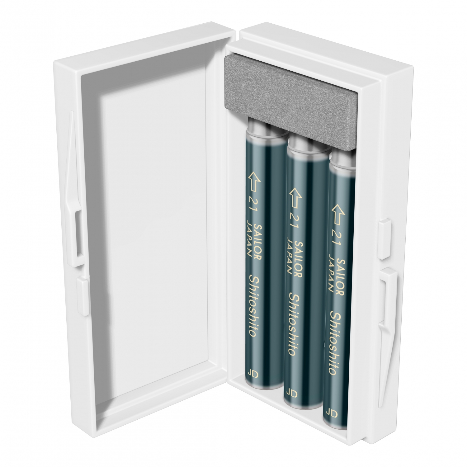 Imagine Produs Set 3 Cartuse Standard Size Proprietar Sailor Shikiori Shitoshito Turquoise