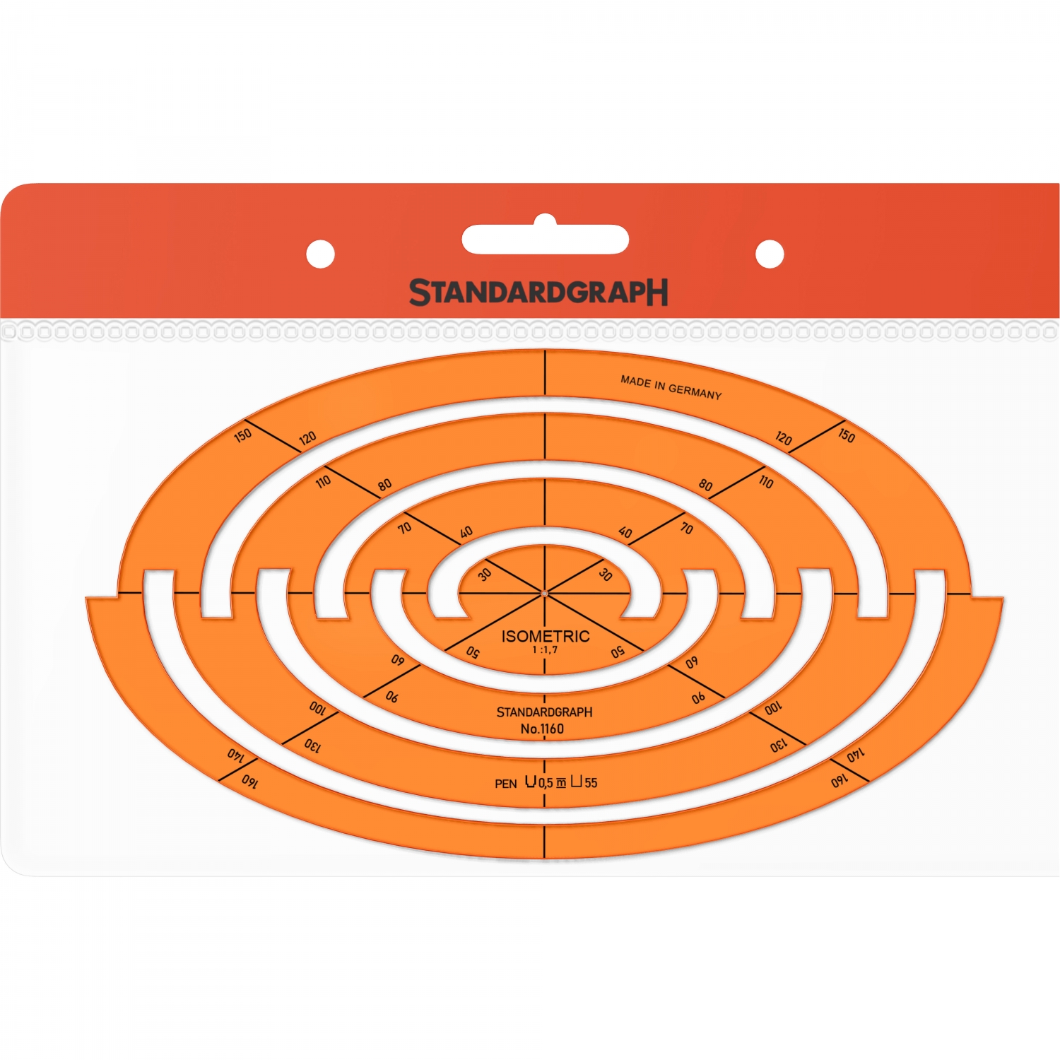 Imagine Produs Sablon Elipse Standardgraph No 1160