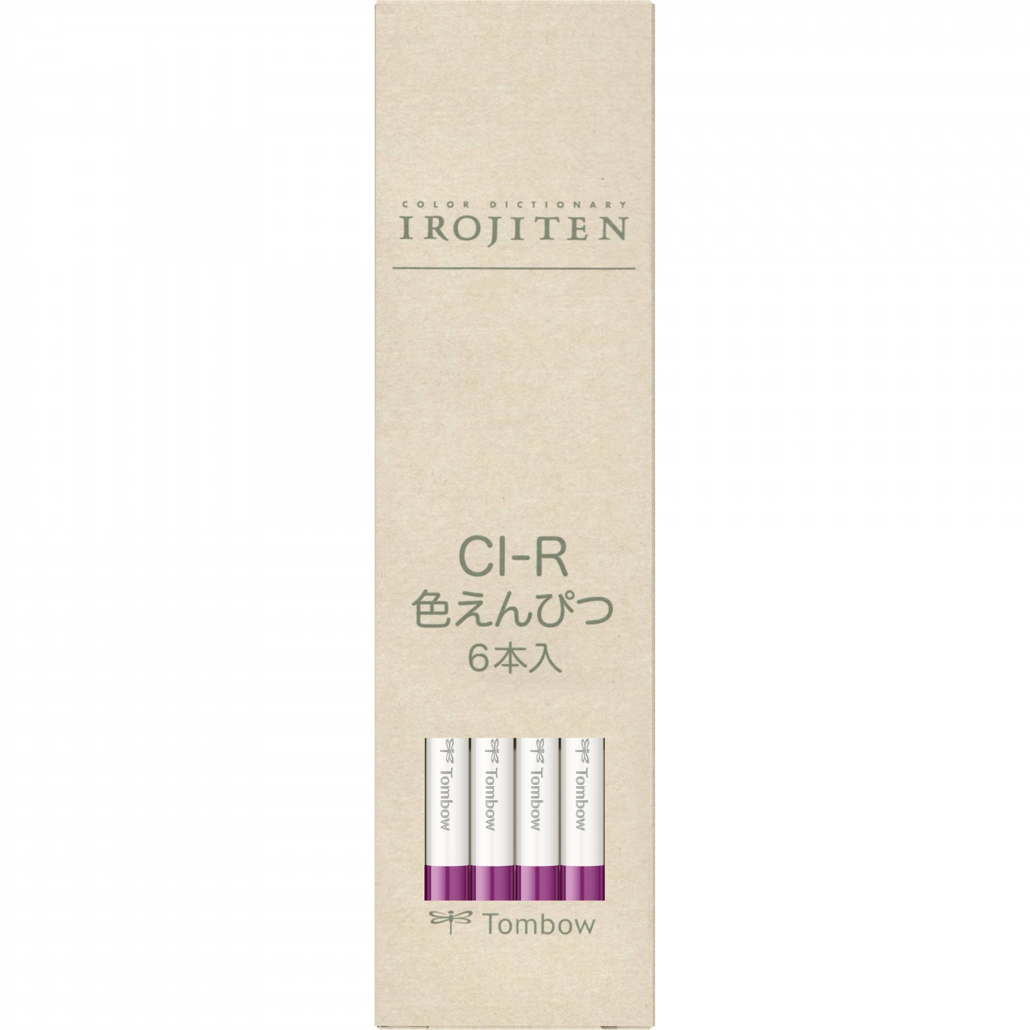 Imagine Produs Creion Colorat Tombow Irojiten Plum - D11