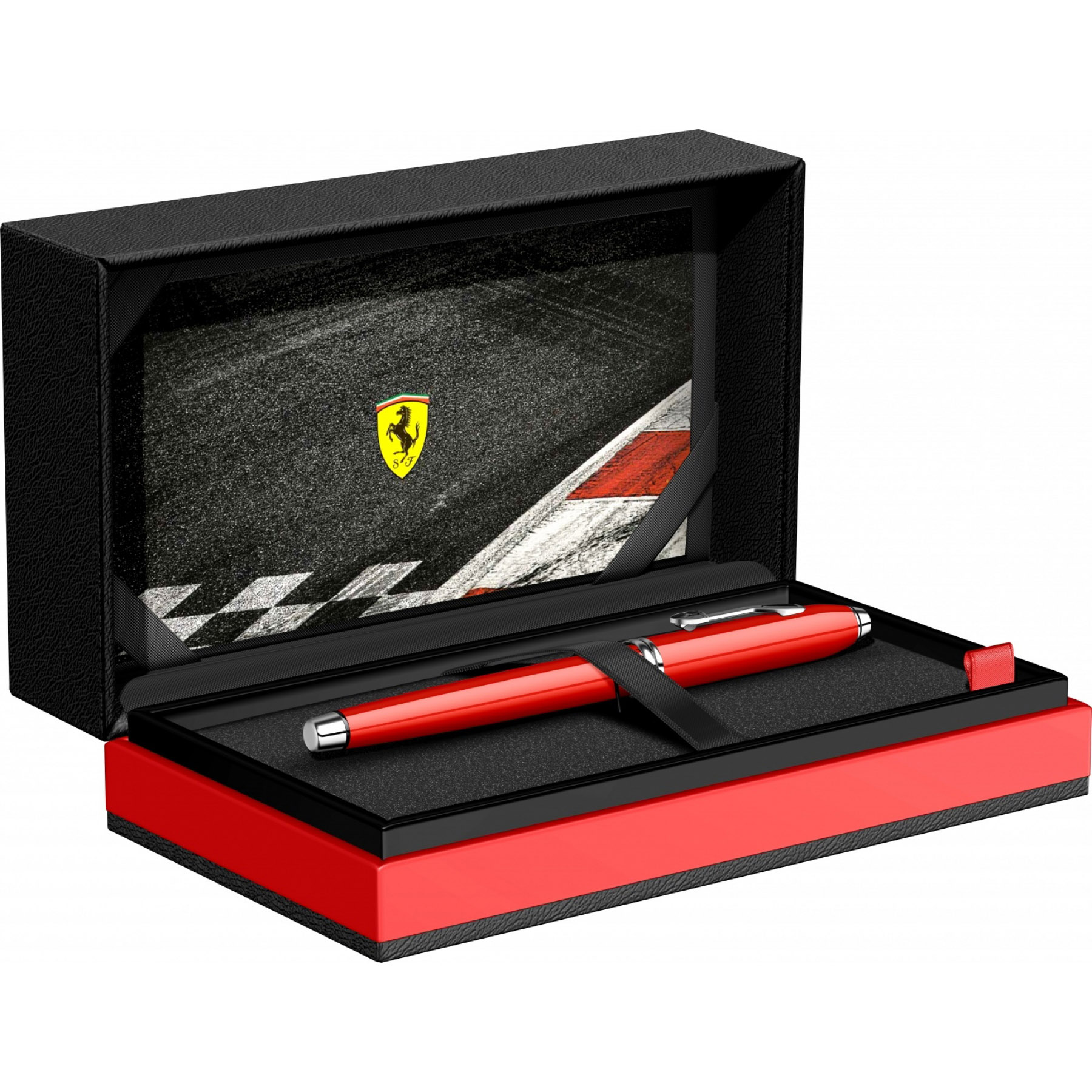 Imagine Produs Stilou 18k Nib Cross Townsend Ferrari Rosso Corsa Red Lacquer RHT