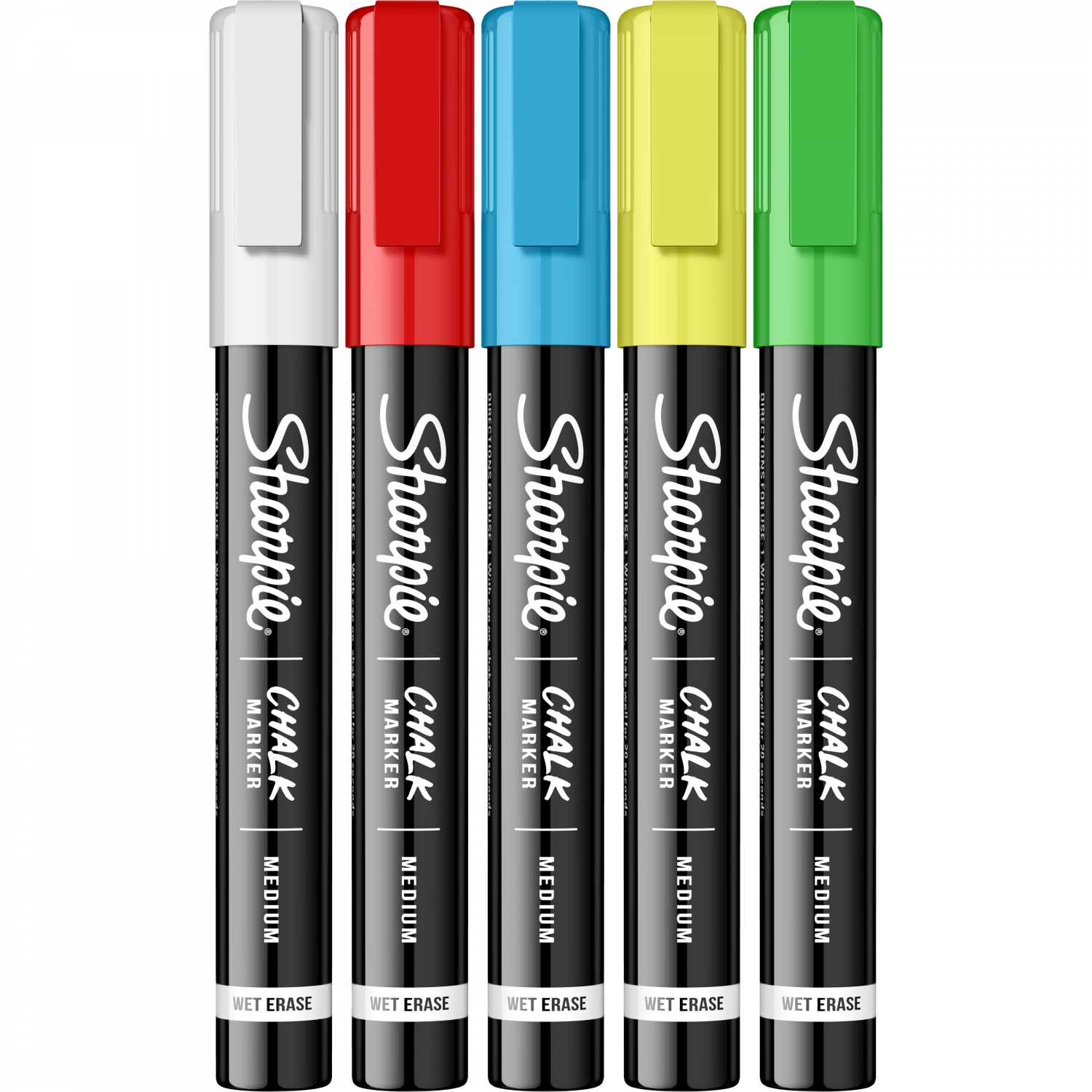 Imagine Produs Set 5 Markere cu Creta Lichida Bullet Sharpie Chalk Medium Point Assorted Colors