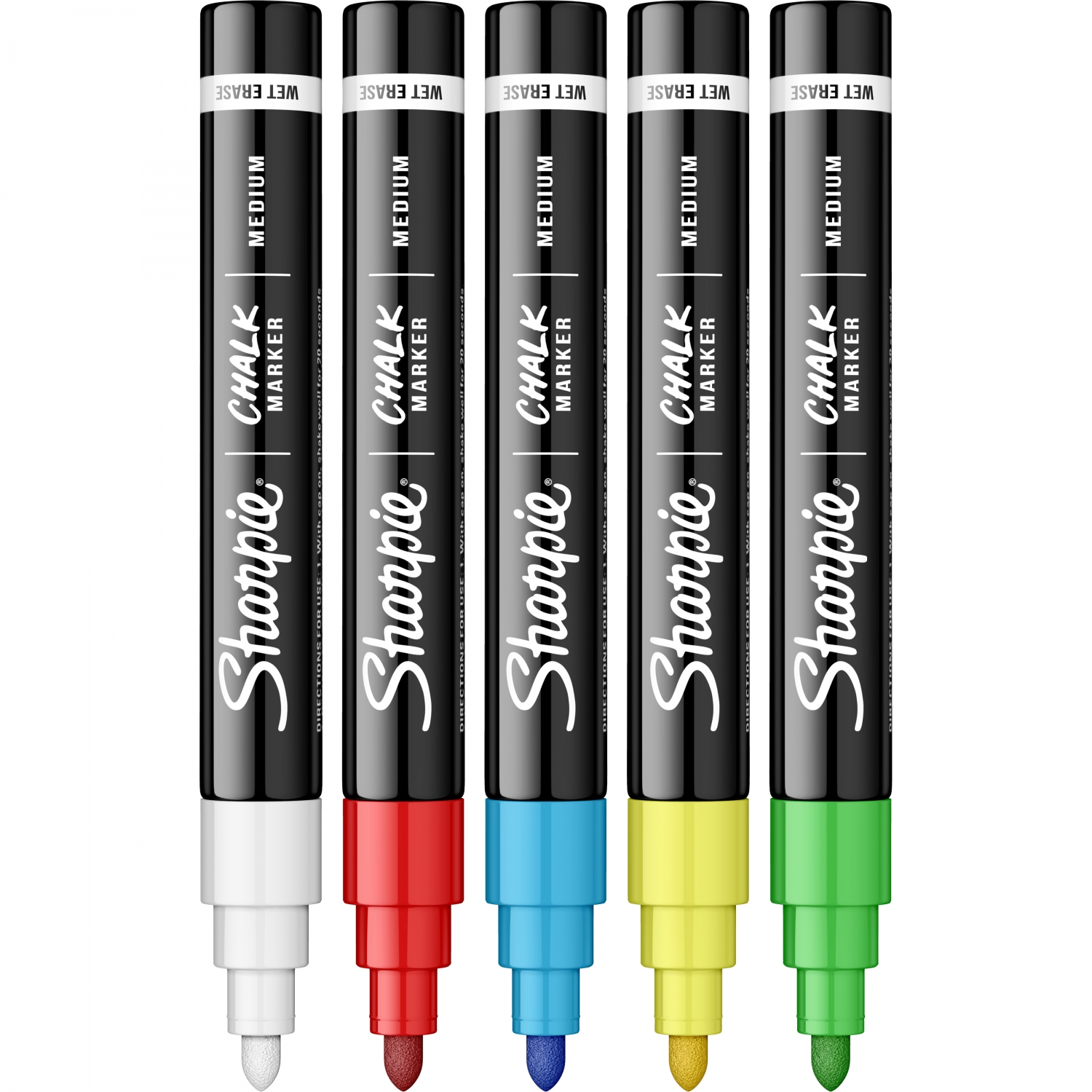 Imagine Produs Set 5 Markere cu Creta Lichida Bullet Sharpie Chalk Medium Point Assorted Colors