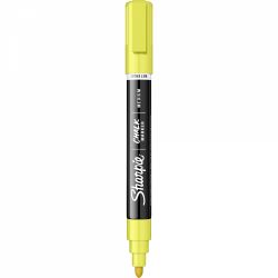 Marker cu Creta Lichida Bullet Sharpie Chalk Medium Point Yellow