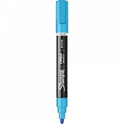 Marker cu Creta Lichida Bullet Sharpie Chalk Medium Point Blue