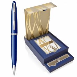 Pix Waterman Carene Standard Intense Blue PDT + Gift Box Mono cu Scrisori