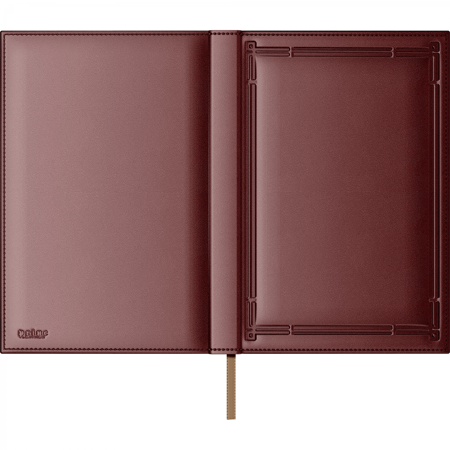 Imagine Produs Agenda Piele B5 Princ Leather Business 930 Model A Bordeaux Lined - 330 pagini 80 g mp