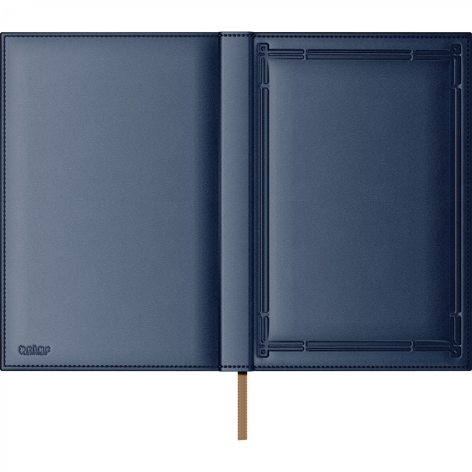 Imagine Produs Agenda Piele B5 Princ Leather Business 930 Model A Navy Lined - 330 pagini 80 g mp