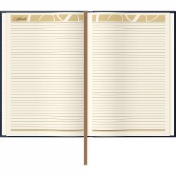 Agenda Piele Princ Leather Business 930 B5 Model A Navy Lined - 330 pagini 80 g/mp