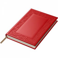 Agenda Piele Princ Leather Business 930 B5 Model C Red Lined - 330 pagini 80 g/mp