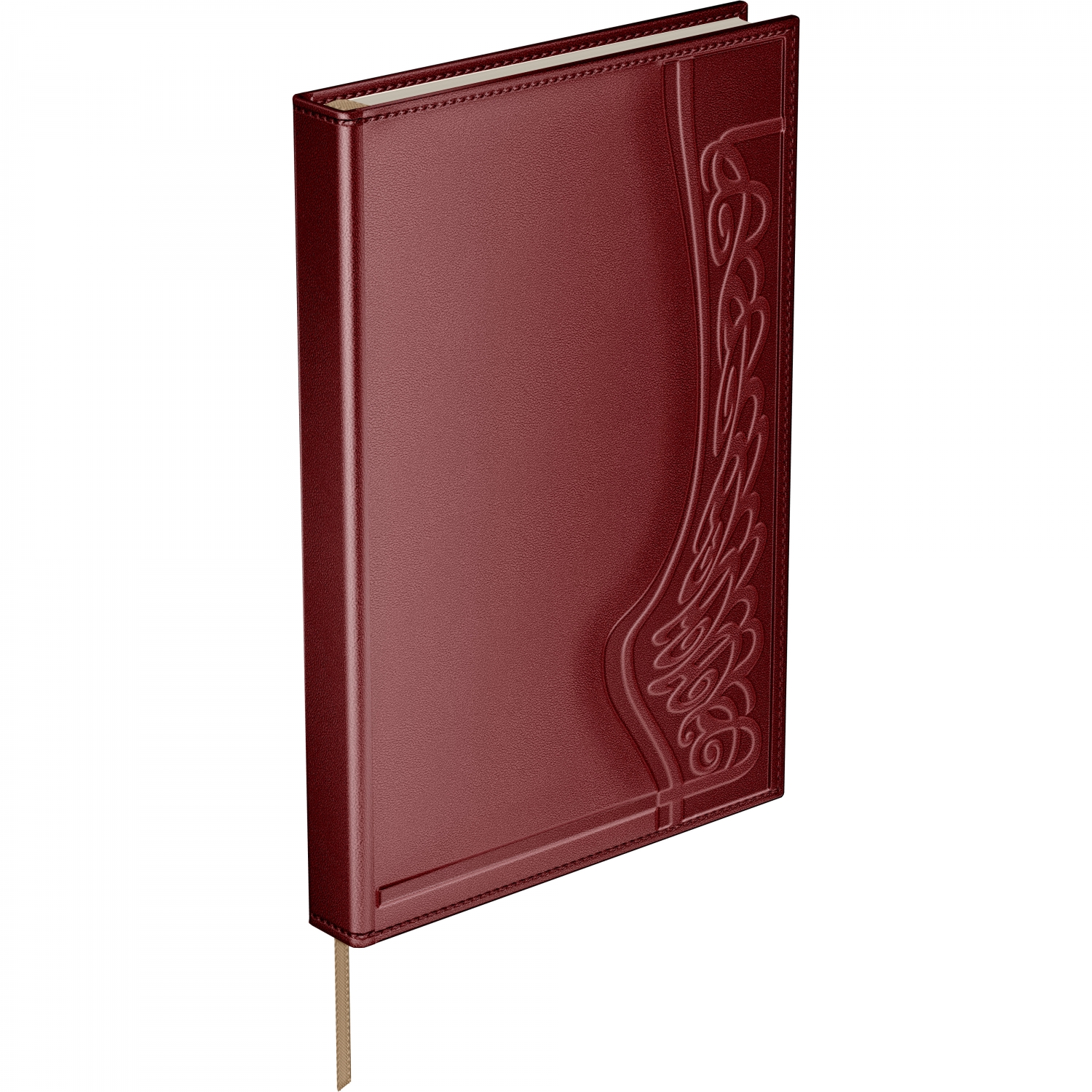 Imagine Produs Agenda Piele B5 Princ Leather Business 930 Model D Bordeaux Lined - 330 pagini 80 g mp