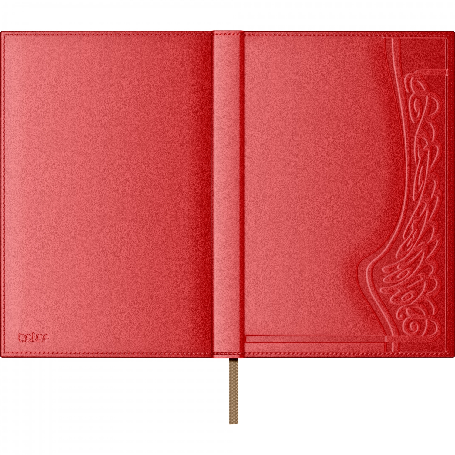 Imagine Produs Agenda Piele B5 Princ Leather Business 930 Model D Red Lined - 330 pagini 80 g mp