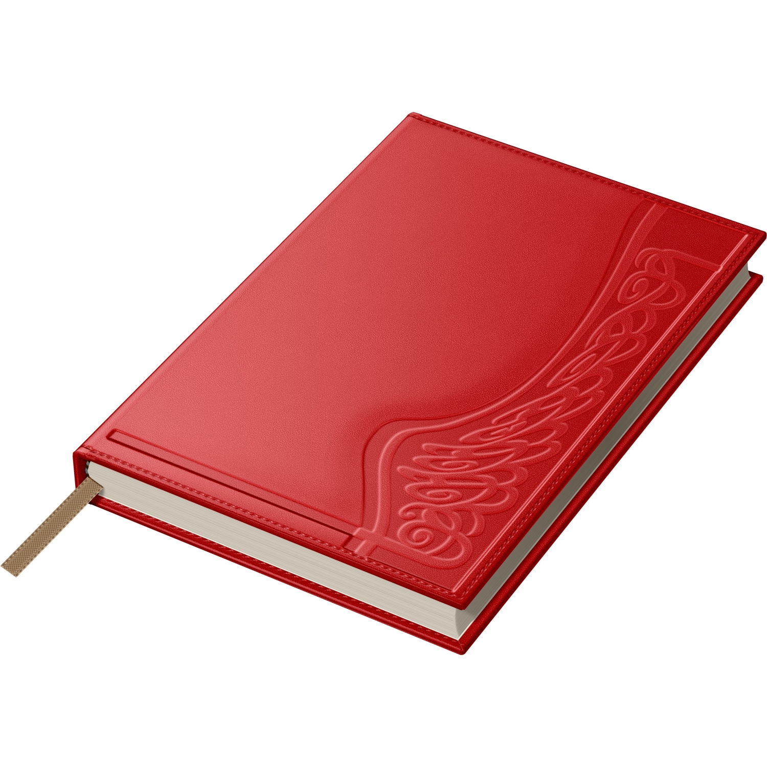 Imagine Produs Agenda Piele B5 Princ Leather Business 930 Model D Red Lined - 330 pagini 80 g mp