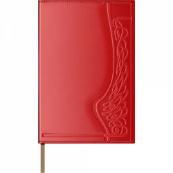 Agenda Piele Princ Leather Business 930 B5 Model D Red Lined - 330 pagini 80 g/mp