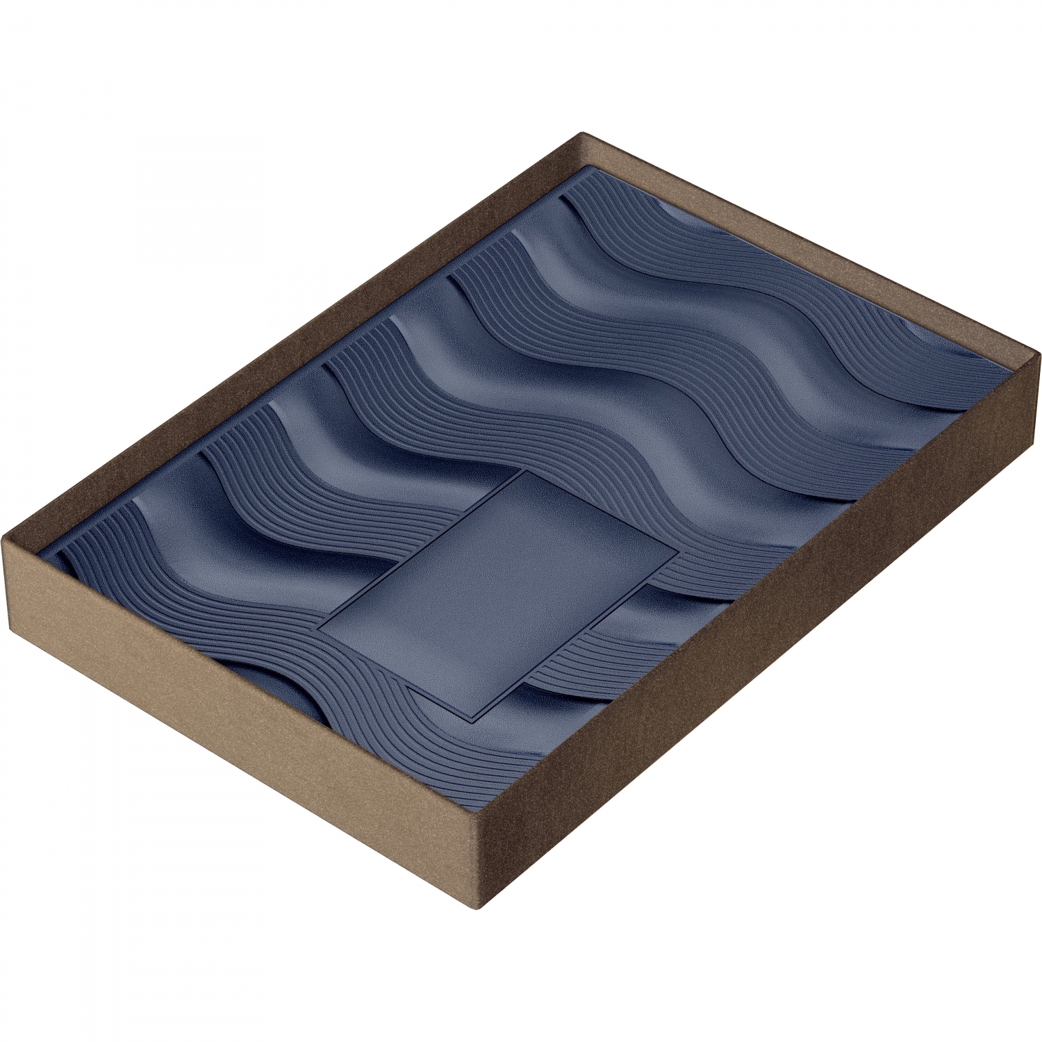 Imagine Produs Agenda Piele B5 Princ Leather Business 930 Model F Navy Lined - 330 pagini 80 g mp