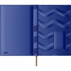 Agenda Piele Princ Leather Business 930 B5 Model F Blue Lined - 330 pagini 80 g/mp