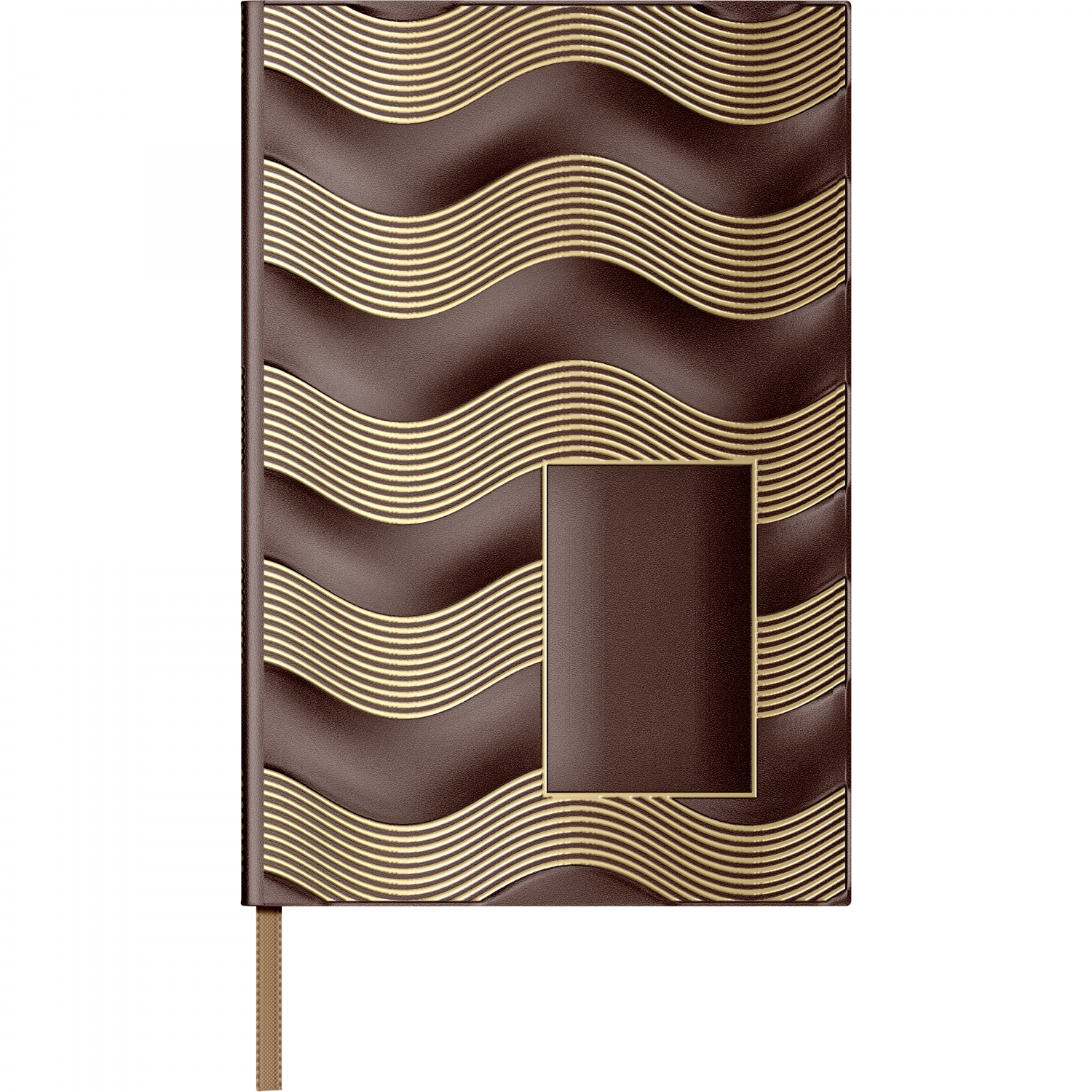 Imagine Produs Agenda Piele B5 Princ Leather Business 930 Model G Brown Lined - 330 pagini 80 g mp