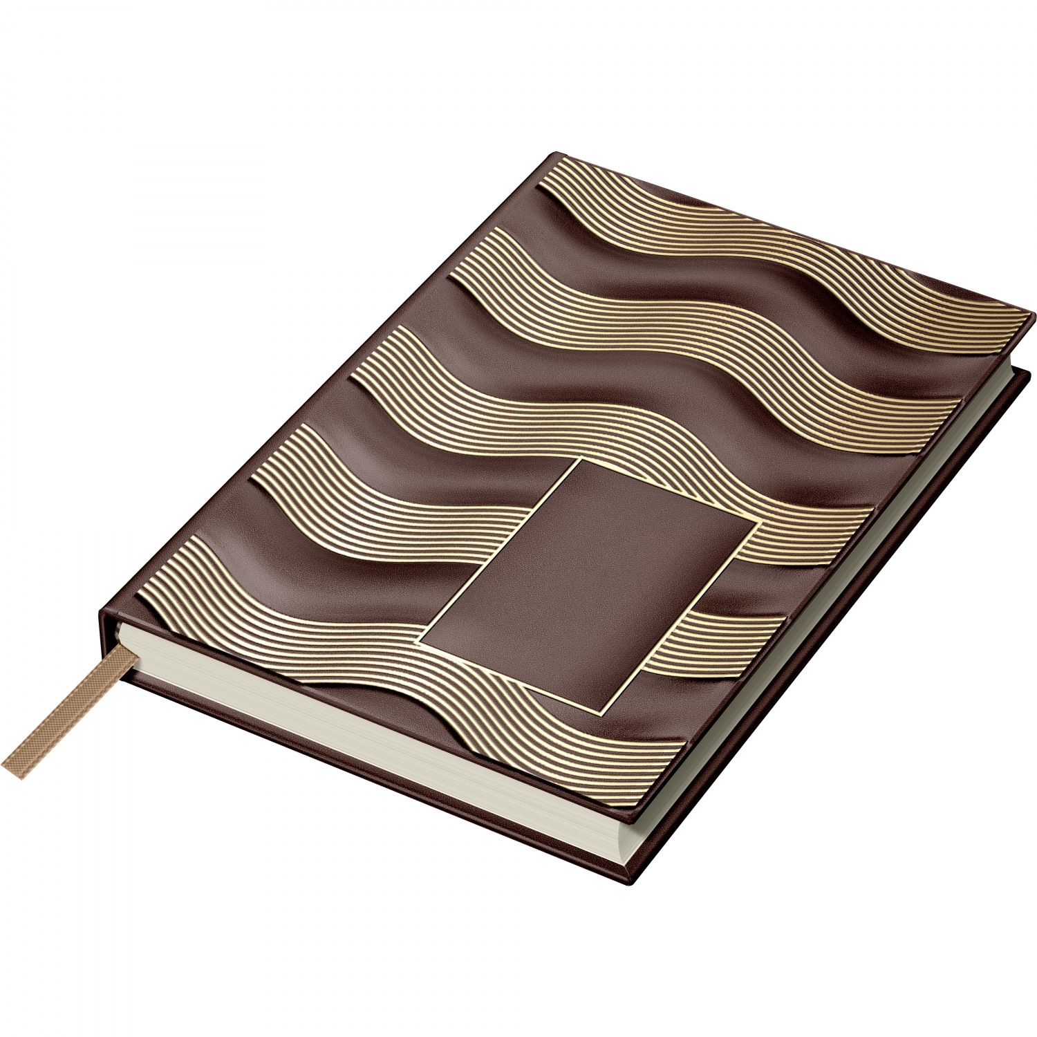 Imagine Produs Agenda Piele B5 Princ Leather Business 930 Model G Brown Lined - 330 pagini 80 g mp