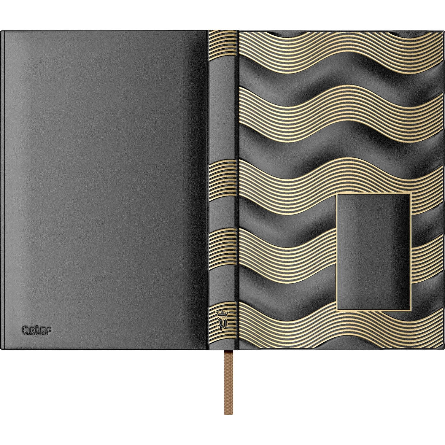 Imagine Produs Agenda Piele B5 Princ Leather Business 930 Model G Black Lined - 330 pagini 80 g mp