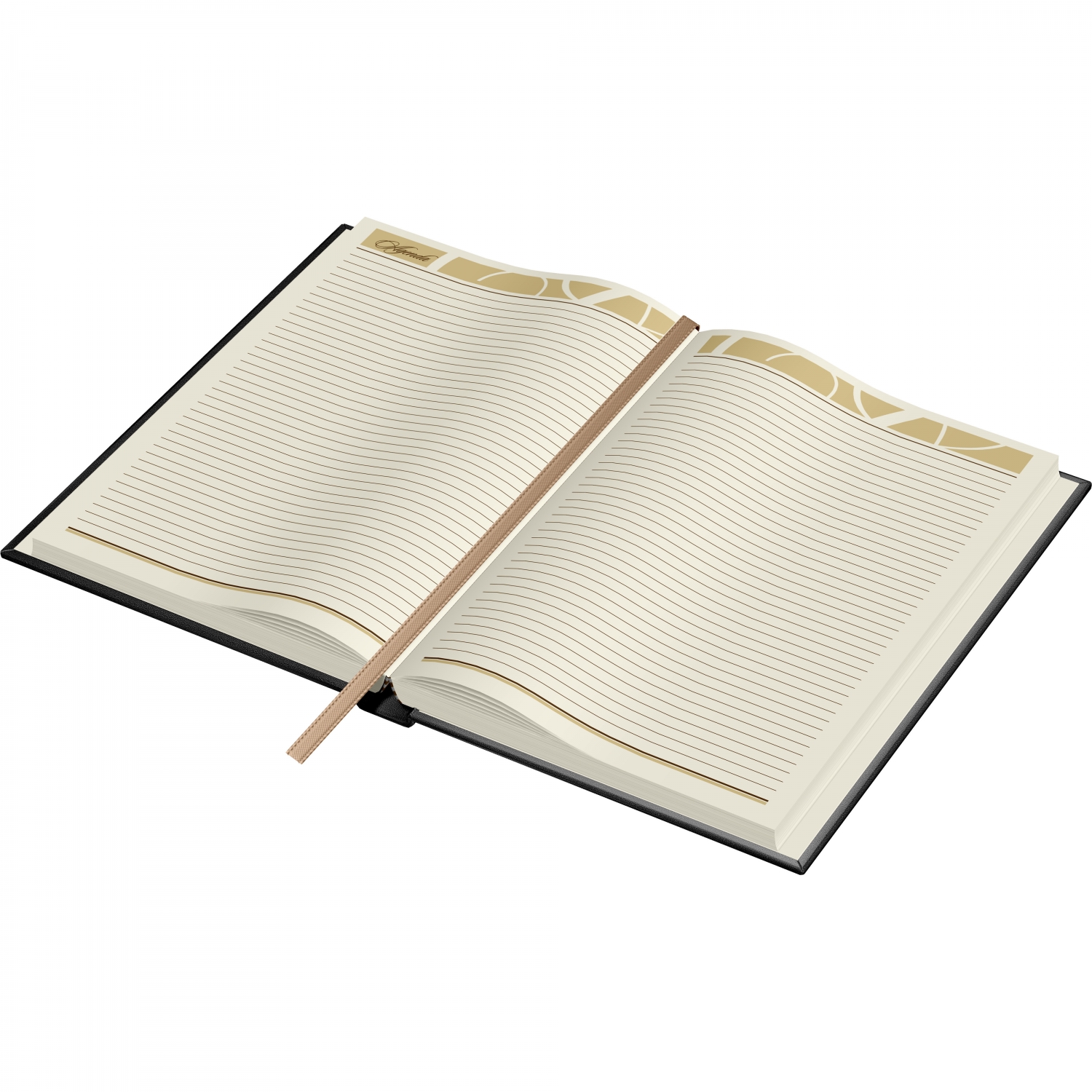 Imagine Produs Agenda Piele B5 Princ Leather Business 930 Model G Gray Lined - 330 pagini 80 g mp