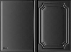 Mapa Piele cu Blocnotes Princ Leather Luxury 941 B5 Model R Black Millimeter - 90 pagini 80 g/mp