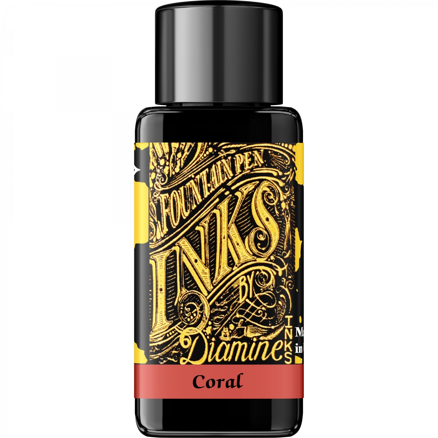 Imagine Produs Calimara Cerneala 30 ml Diamine Standard Coral