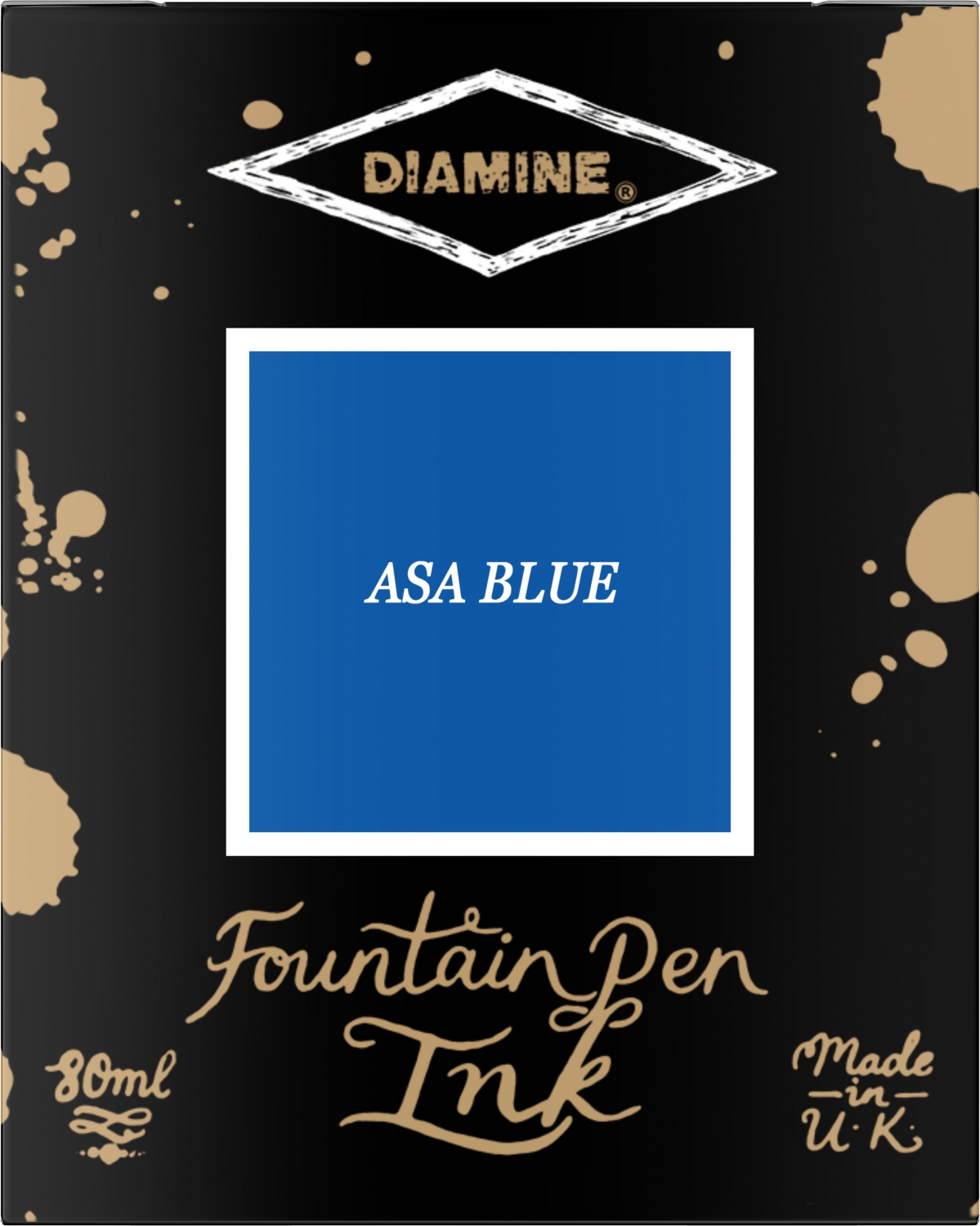 Imagine Produs Calimara Cerneala 80 ml Diamine Standard Asa Blue