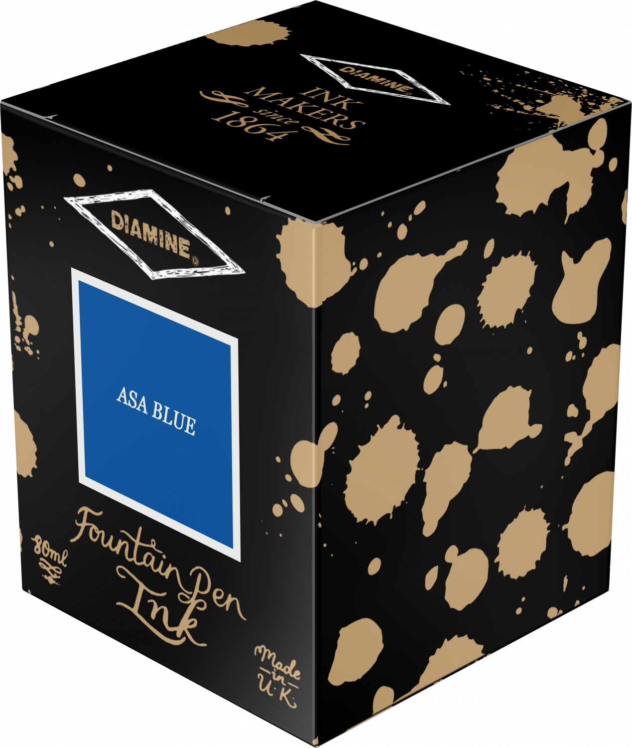 Imagine Produs Calimara Cerneala 80 ml Diamine Standard Asa Blue