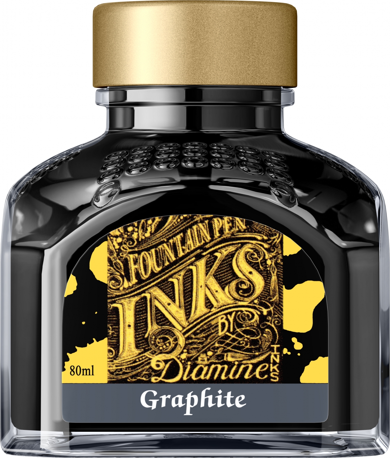 Imagine Produs Calimara Cerneala 80 ml Diamine Standard Graphite