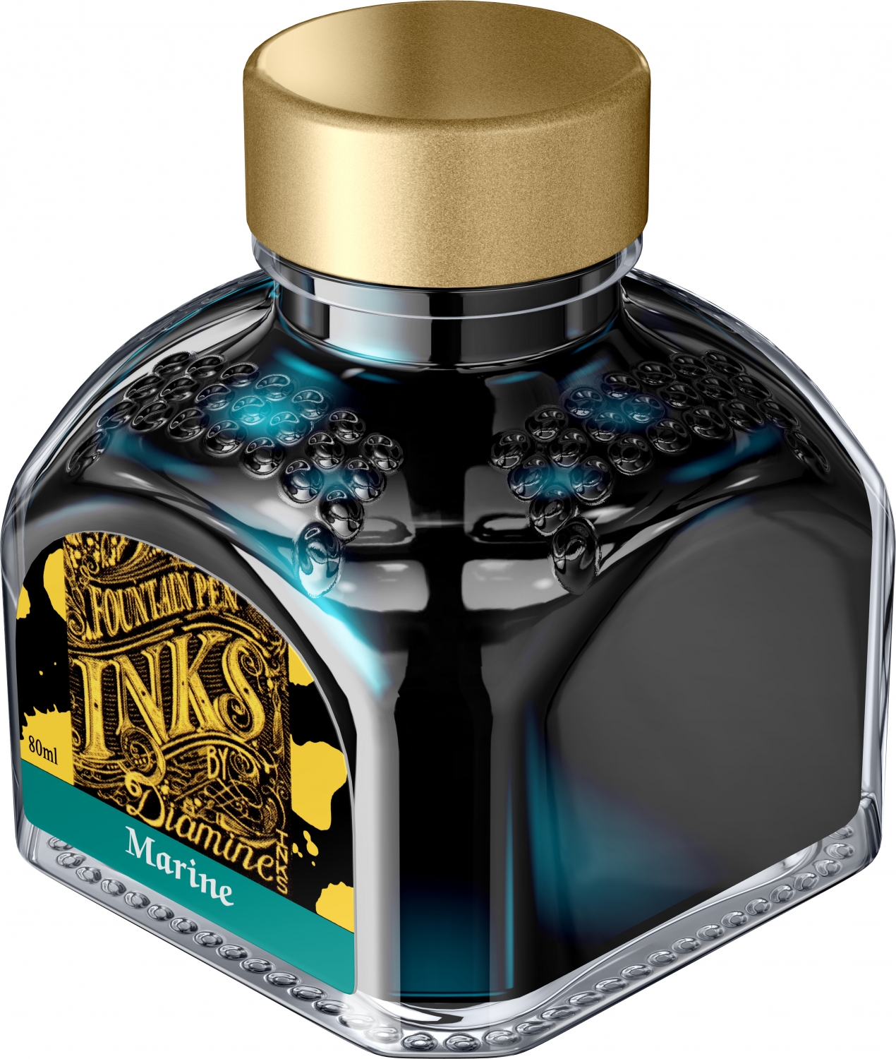 Imagine Produs Calimara Cerneala 80 ml Diamine Standard Marine