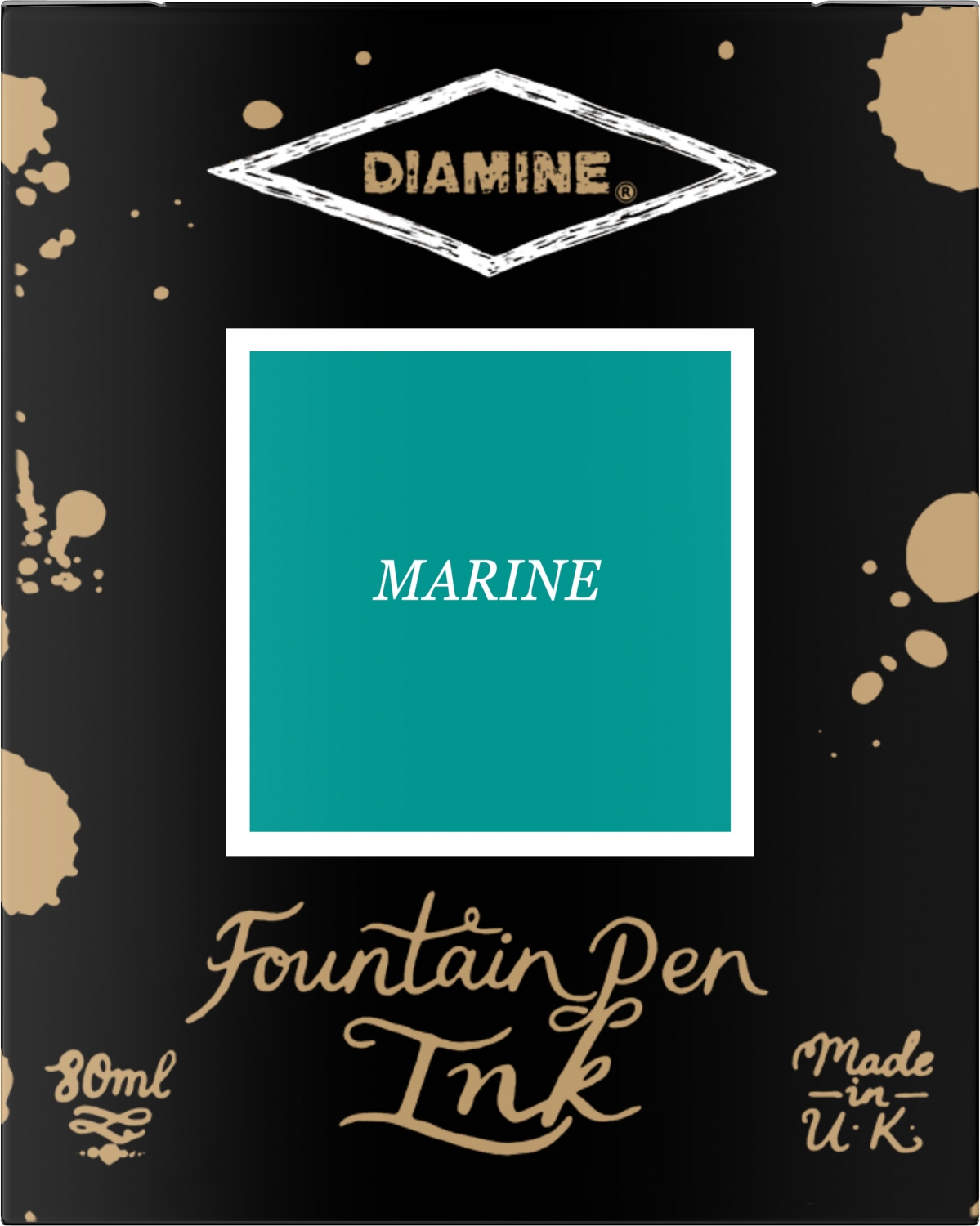 Imagine Produs Calimara Cerneala 80 ml Diamine Standard Marine