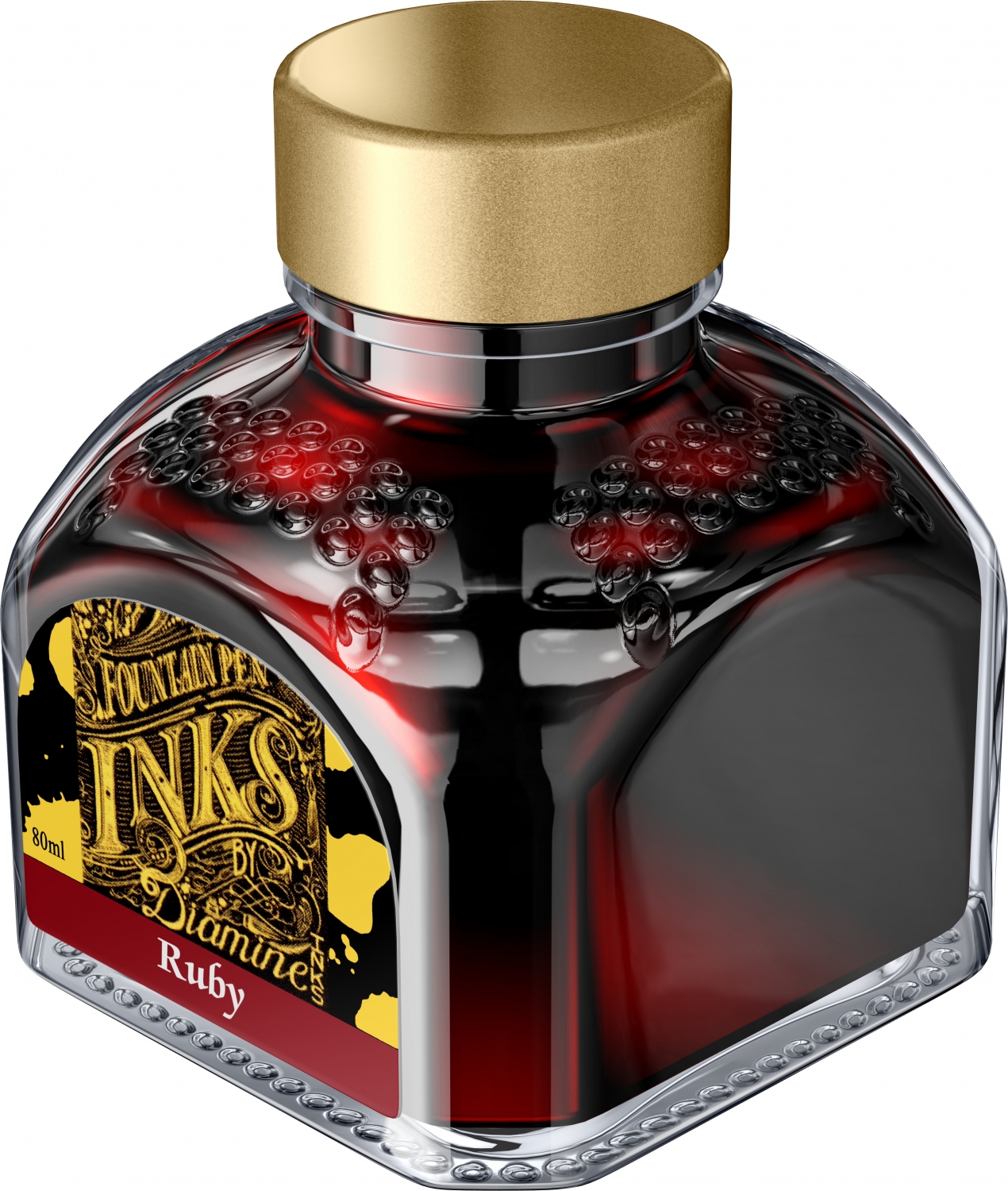 Imagine Produs Calimara Cerneala 80 ml Diamine Standard Ruby