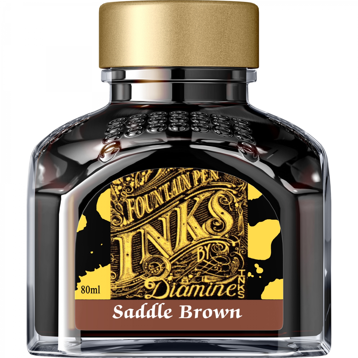 Imagine Produs Calimara Cerneala 80 ml Diamine Standard Saddle Brown