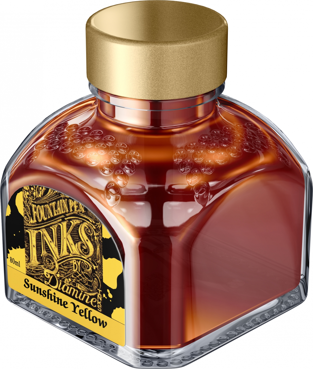 Imagine Produs Calimara Cerneala 80 ml Diamine Standard Sunshine Yellow