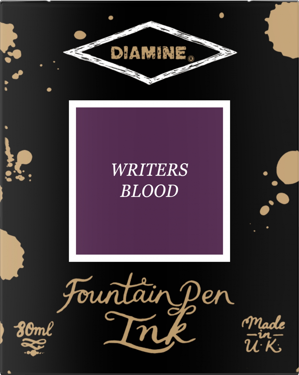 Imagine Produs Calimara Cerneala 80 ml Diamine Standard Writers Blood