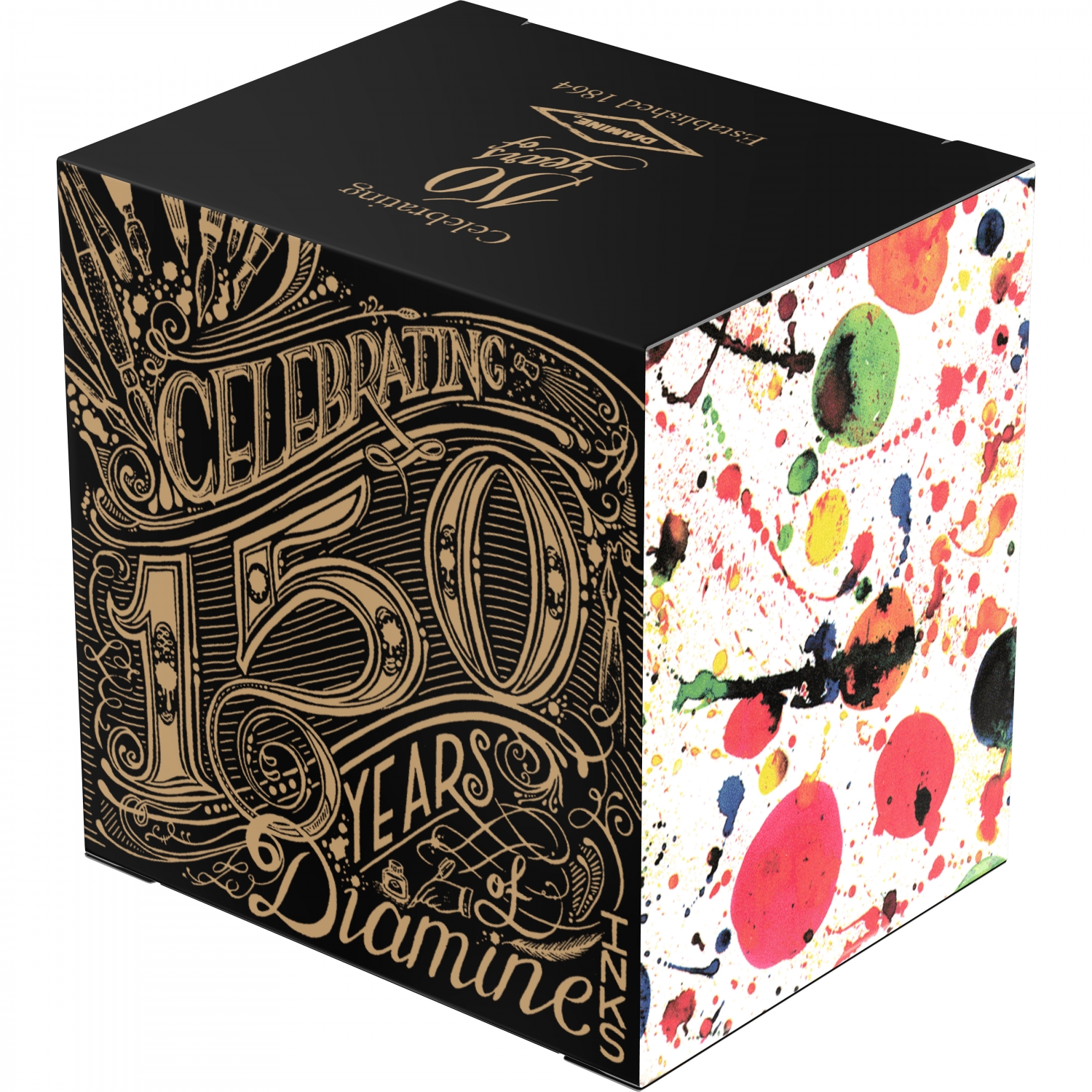 Imagine Produs Calimara Cerneala 40 ml Diamine 150th Anniversary Burgundy Royale