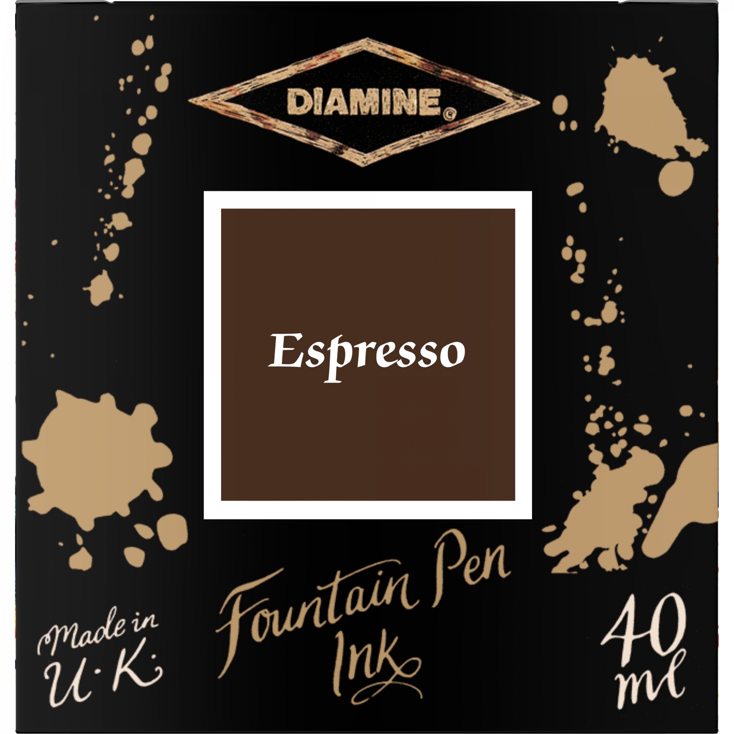 Imagine Produs Calimara Cerneala 40 ml Diamine 150th Anniversary Espresso