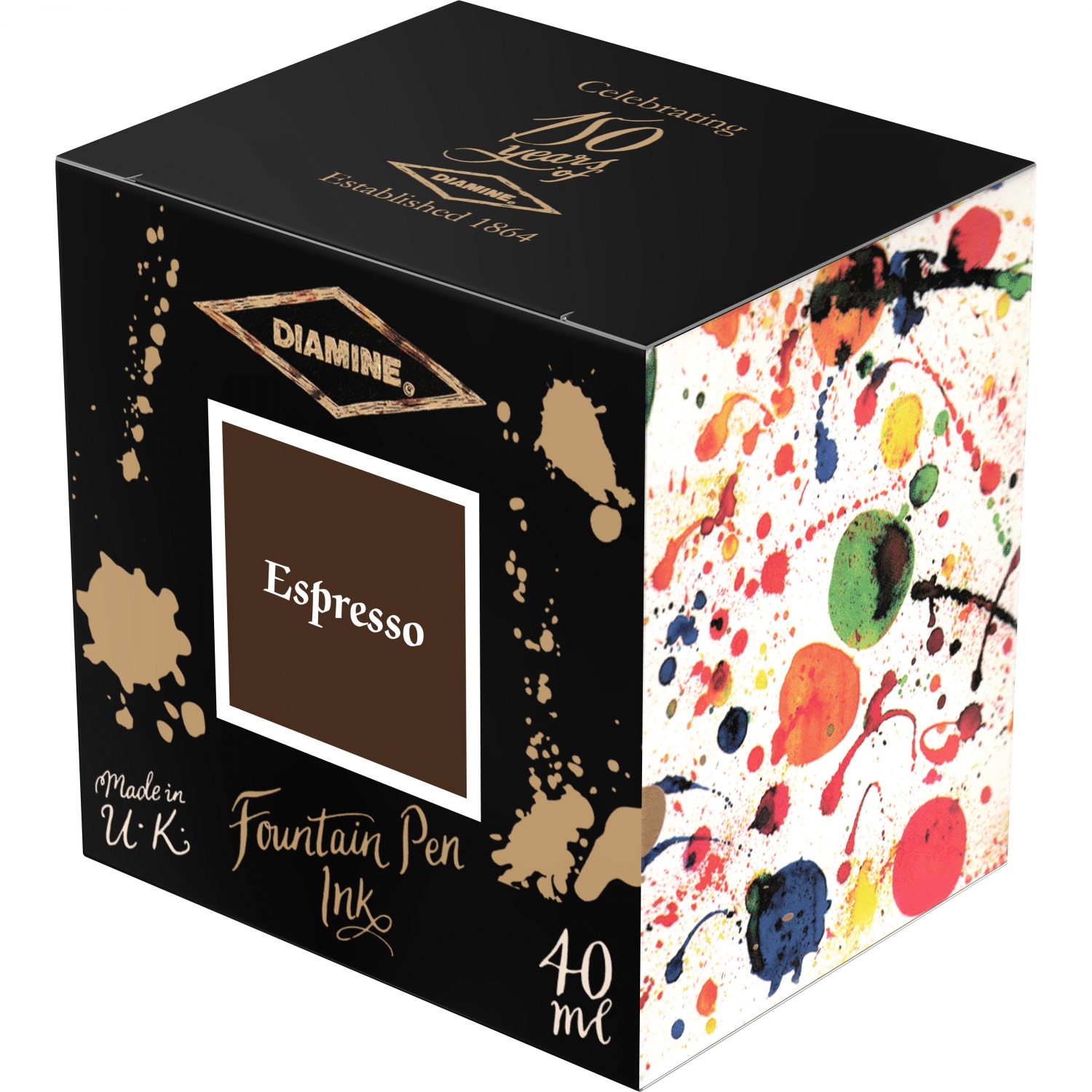 Imagine Produs Calimara Cerneala 40 ml Diamine 150th Anniversary Espresso