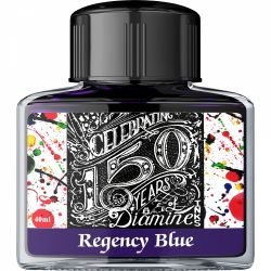 Calimara Cerneala 40 ml Diamine 150th Anniversary Regency Blue