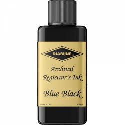 Calimara 100 ml Diamine Registrars Blue Black