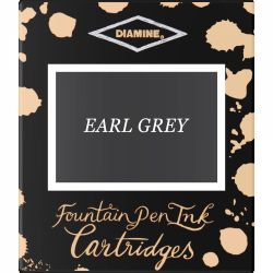 Set 6 Cartuse Standard Size International Diamine Standard Earl Grey