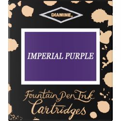 Set 6 Cartuse Standard Size International Diamine Standard Imperial Purple