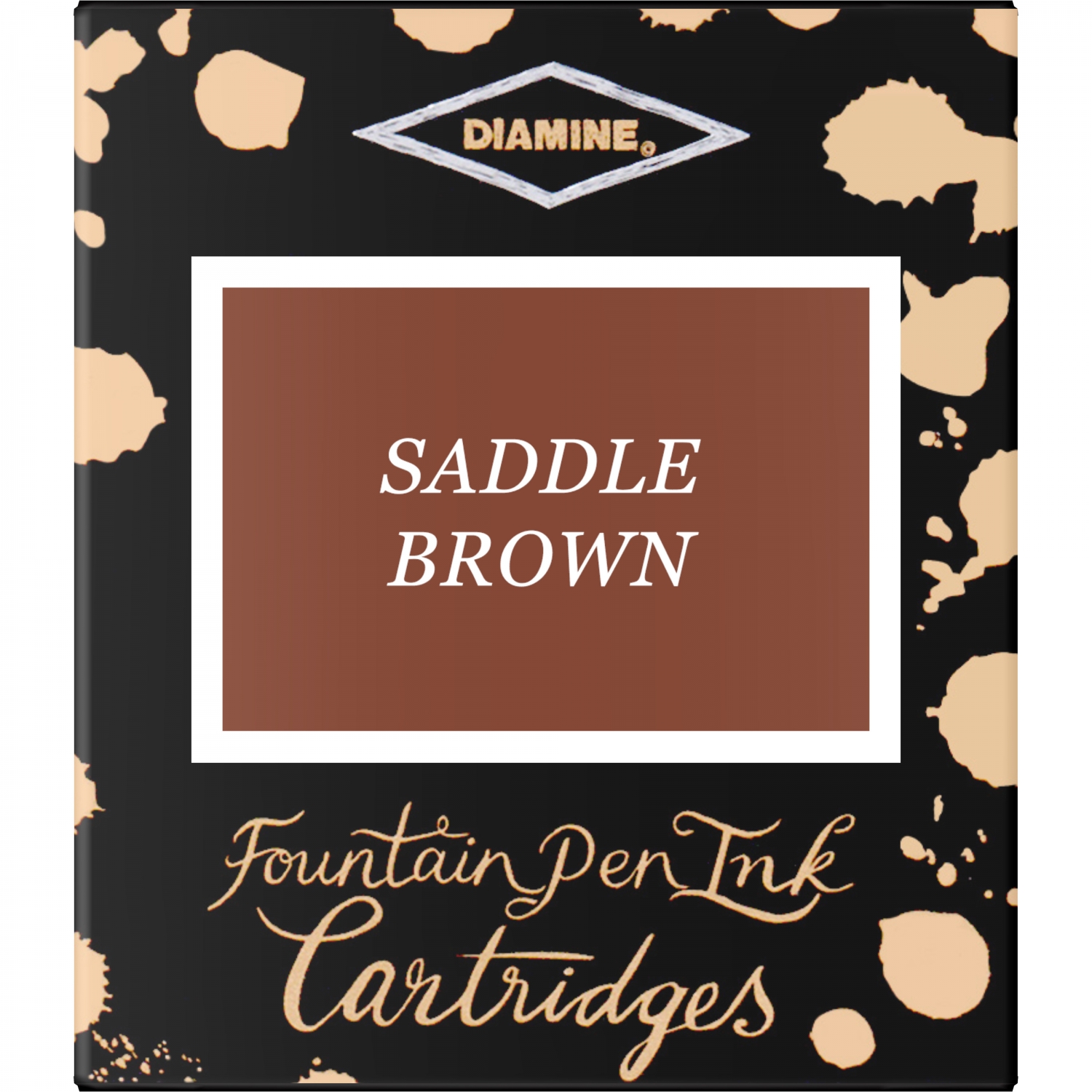Imagine Produs Set 6 Cartuse Standard Size International Diamine Standard Saddle Brown