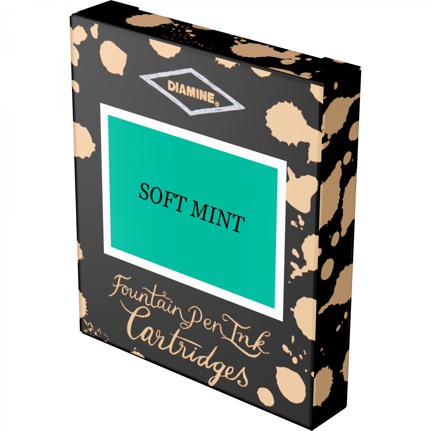 Imagine Produs Set 6 Cartuse Standard Size International Diamine Standard Soft Mint